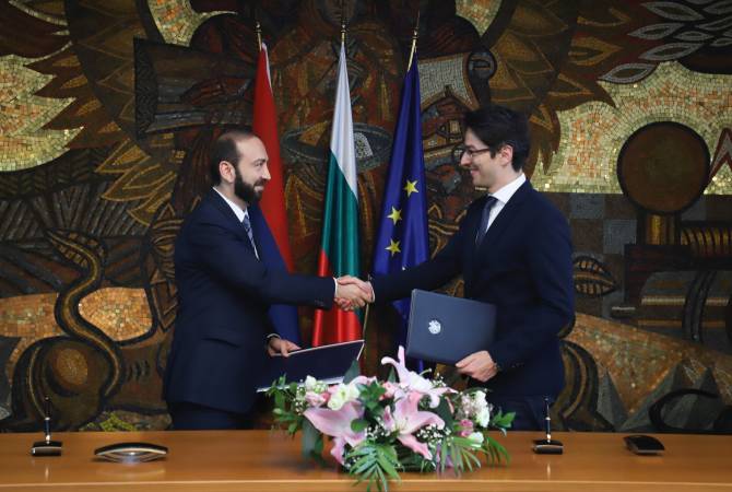 Армения и Болгария подписали Программу сотрудничества в сфере культуры

