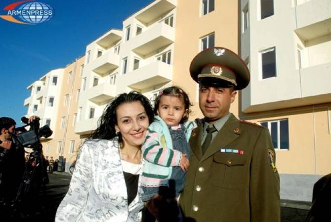 Officers to receive 3-room apartment in Yerevan after graduating from military-training 
institution