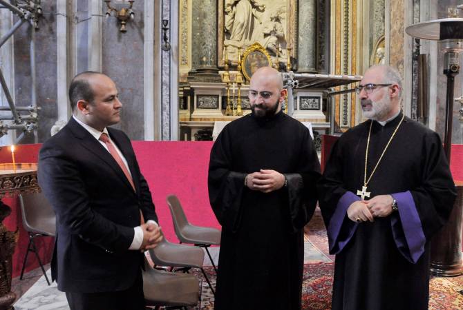Armenian Minister of Labor and Social Affairs visits Rome