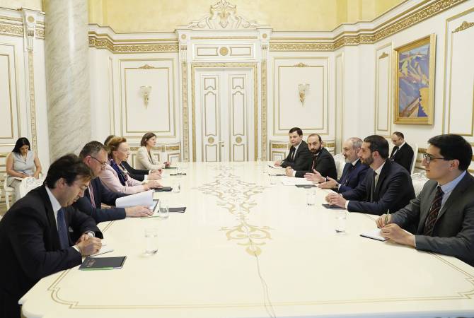 Ermenistan Başbakanı, Avrupa Konseyi Genel Sekreterini kabul etti
