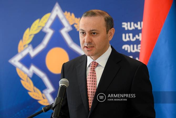 Secretaries of Security Councils of CSTO states discuss growing security challenges, threats 
during Yerevan session