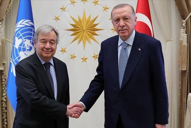 Թուրքիայի նախագահն ու ՄԱԿ-ի գլխավոր քարտուղարը հեռախոսազրույց են ունեցել

