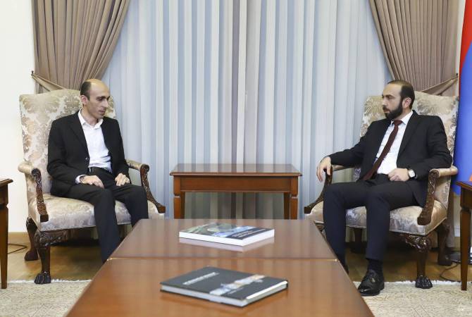 El canciller de Armenia y el ministro de Estado de Artsaj coordinan medidas para la solución del 
conflicto 