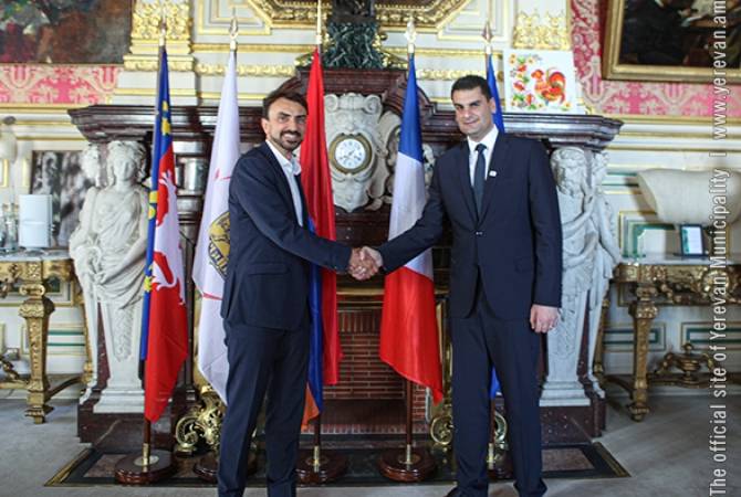 Les mairies d'Erevan et de Lyon signent un protocole d'accord

