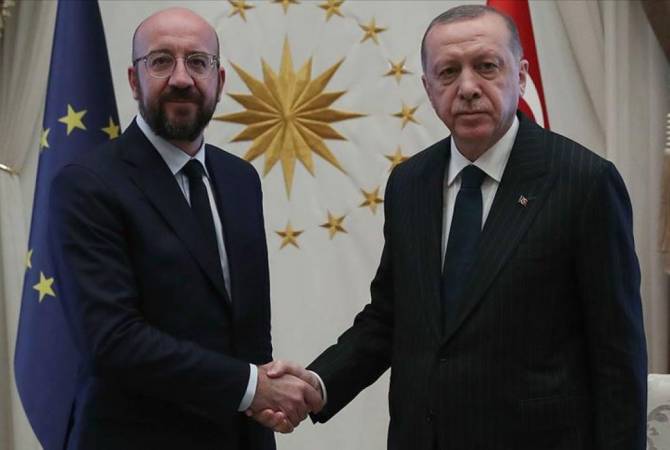 Թուրքիայի նախագահը Մադրիդում հանդիպել է Եվրոպական խորհրդի նախագահի հետ