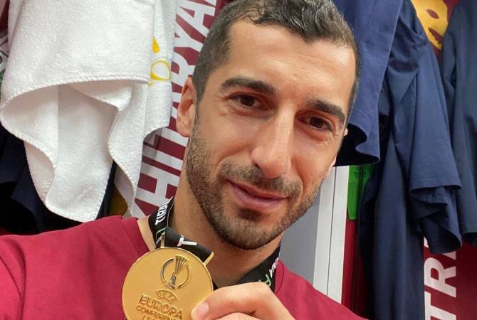 Henrikh MKHITARYAN - 2022 UEFA Conference League. Winner. - Roma (AS Roma)