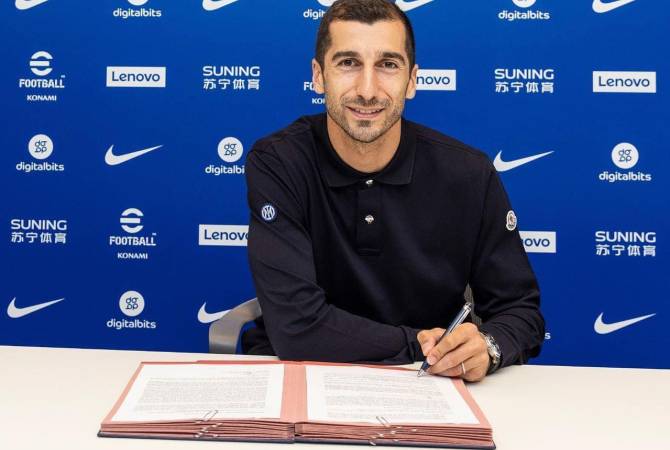 'Words can’t describe how proud I feel right now’ - Mkhitaryan says after signing for Inter 
