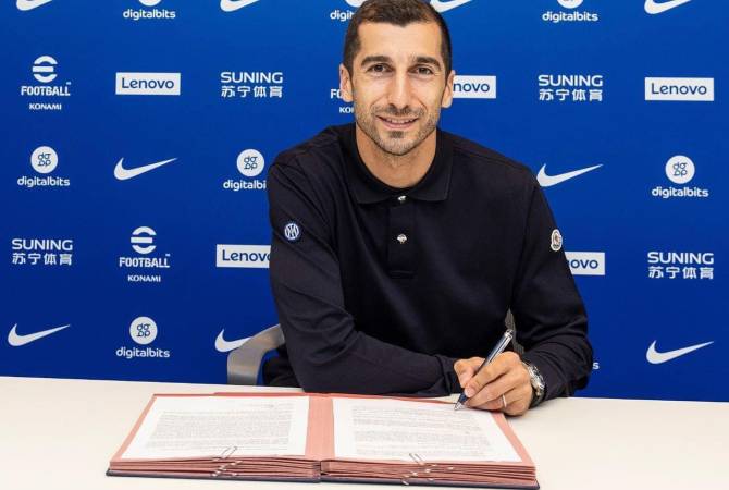 'Words can’t describe how proud I feel right now’ - Mkhitaryan says after signing for Inter 
