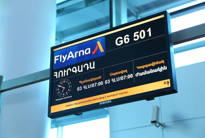 Fly Arna’s inaugural flight takes off to Hurghada