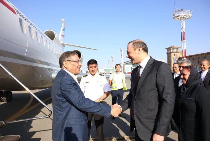 Secretary of Supreme National Security Council of Iran arrives in Armenia