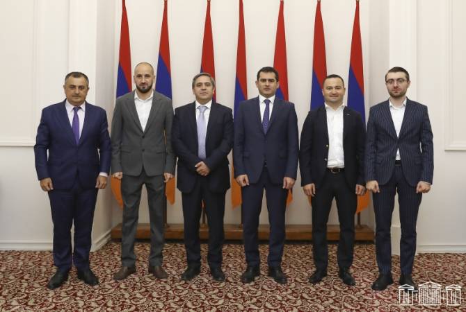 Vice Speaker of Parliament, PAYFA Head discuss development prospects of Armenian football 