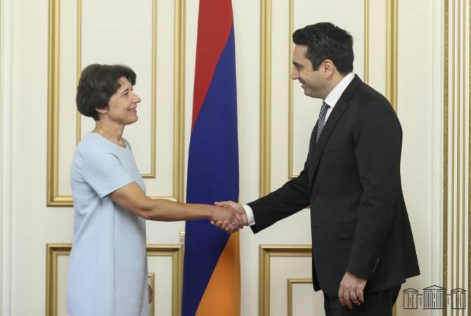 Armenian Parliament Speaker calls his Estonian counterpart’s recent visit to Shushi “extremely 
concerning”