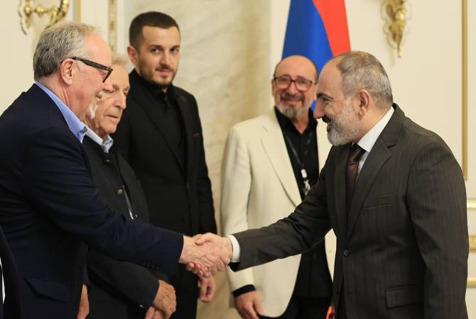 Armenian PM receives participants of 2022 Golden Apricot Yerevan International Film Festival
