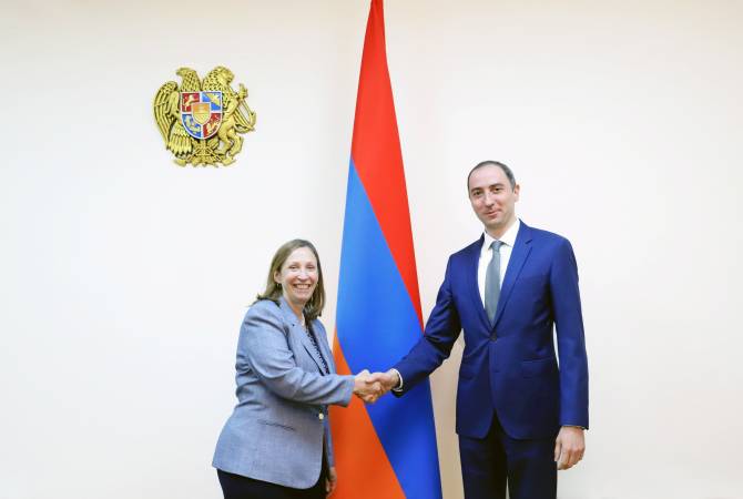 Армения и США заинтересованы в расширении сотрудничества в сфере высоких 
технологий
