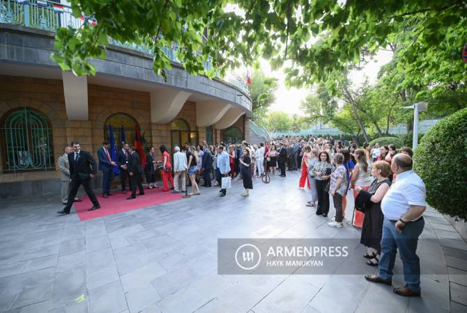 Storm of Bastille and Armenian-French friendship. A festive event was held on the occasion of 
the National Day of France