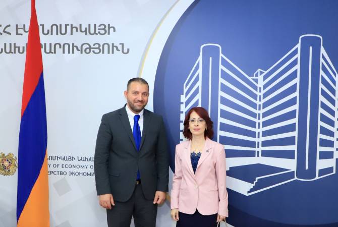 Министр экономики Армении и посол Сирии обсудили возможности укрепления 
экономических связей


