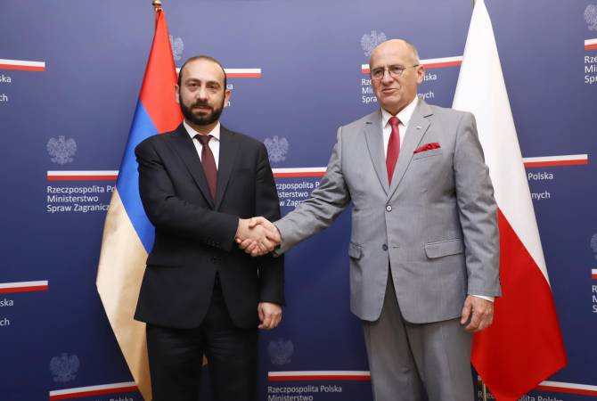 Armenian, Polish FMs discuss regional stability and security