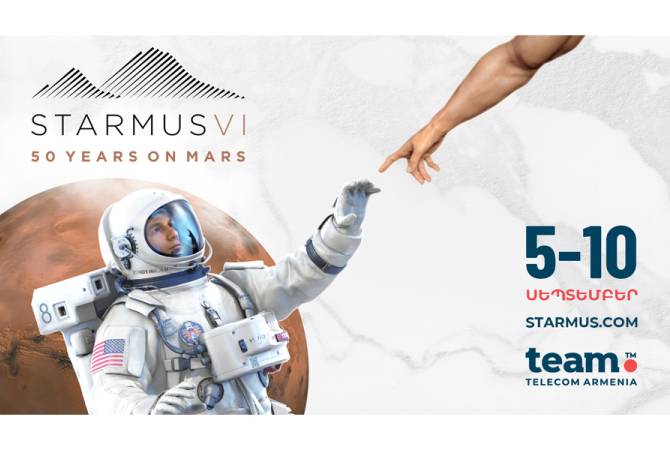 Team Telecom Armenia is the partner of STARMUS festival