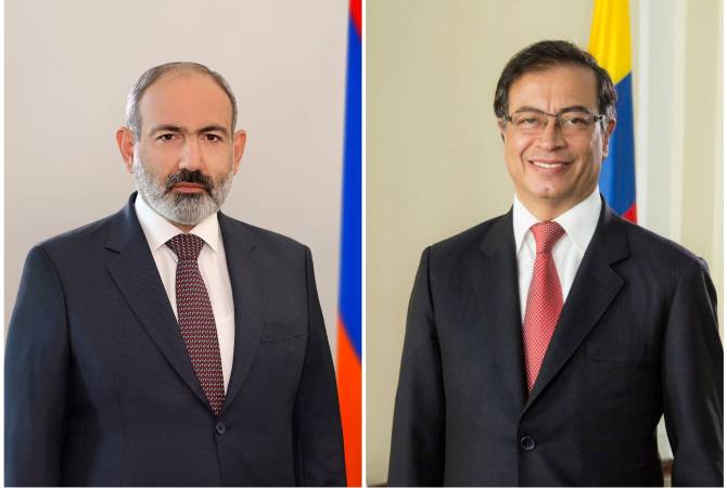 El primer ministro de Armenia envió un mensaje de felicitación al presidente electo de Colombia