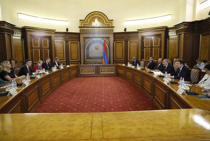 Armenian PM receives European Parliament’s delegation led by Chair of Committee on Foreign 
Affairs