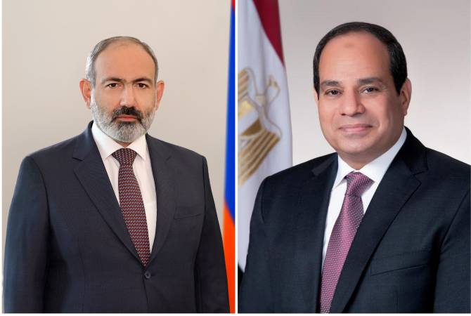 PM Pashinyan sends congratulatory message to President of Egypt on 70th anniversary of 
Revolution 