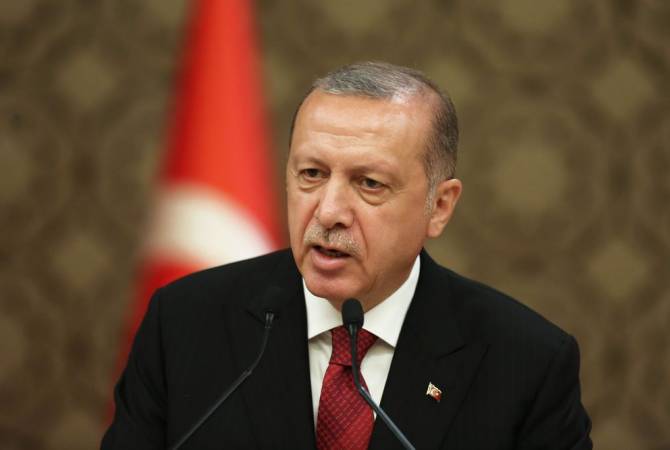 Թուրքիայի նախագահը կրկին հայտարարել է, որ Հայաստանի հետ 
հարաբերությունների կարգավորման գործընթացն իրենք իրականացնում են Ադրբեջանի 
հետ համաձայնեցված

