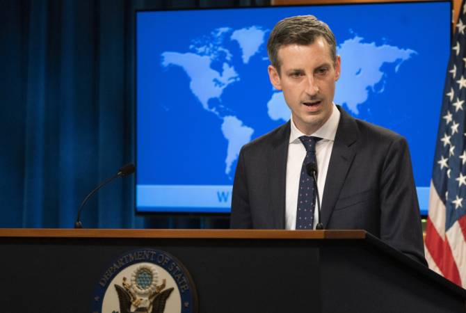 United States reiterates support in helping Armenia and Azerbaijan find long-term  
comprehensive peace