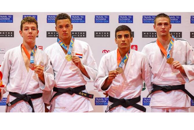 Ermeni judocular Avrupa Gençlik Olimpiyat Festivali'nde 3 bronz madalya kazandı