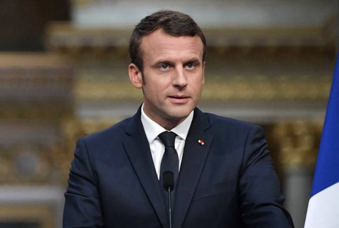 Le Président français Emmanuel Macron suit de près l’évolution de la situation dans le sud-
Caucase