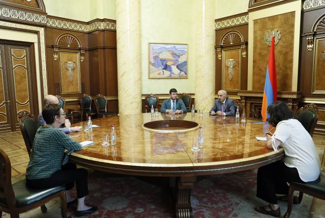 Le conseiller du Premier ministre Pashinyan et l'ambassadeur de France discutent des derniers développements régionaux 