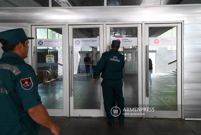 Yerevan metro shut down over bomb threat 