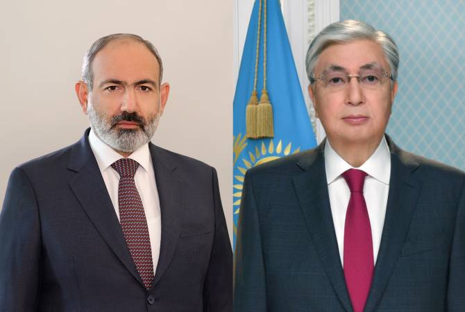 Le Président du Kazakhstan a envoyé un message de condoléances au Premier ministre 
Pashinyan