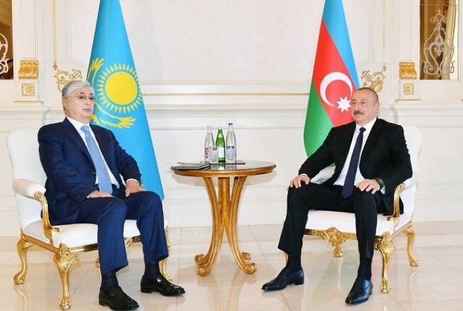 Ադրբեջանի և Ղազախստանի նախագահների հանդիպման արդյունքում երկու երկրների 
միջև մի շարք փաստաթղթեր են ստորագրվել

