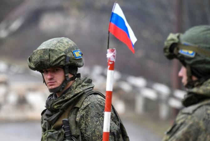 Las fuerzas rusas de paz ya están desplegadas en la sección correspondiente del nuevo 
corredor