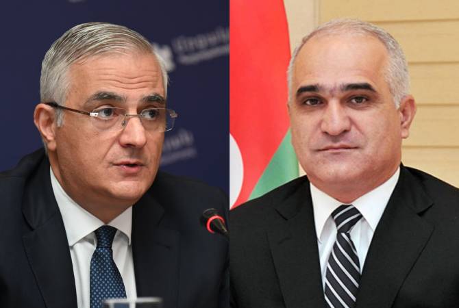 Вице-премьеры   Армении  и  Азербайджана   обсудили  организационные  и  
процедурные  вопросы