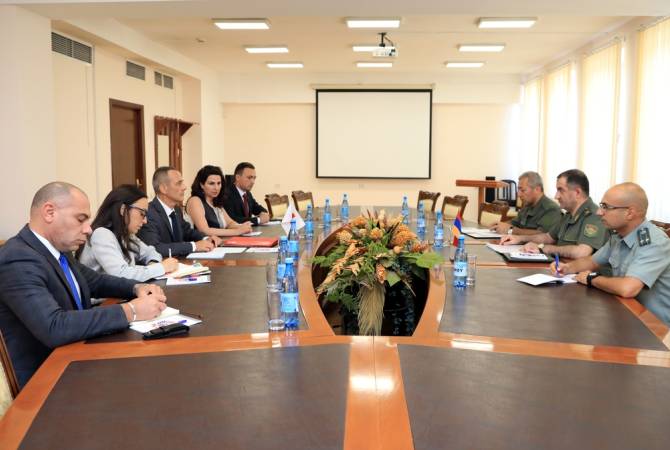 Chief of General Staff of Armenian Armed Forces, Head of the ICRC delegation refer to  
repatriation of Armenian POWs
