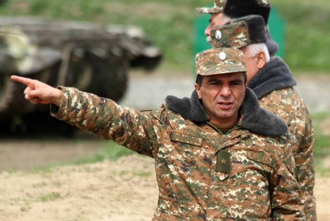 L’ex-ministre de la Défense de l’Artsak arrêté  