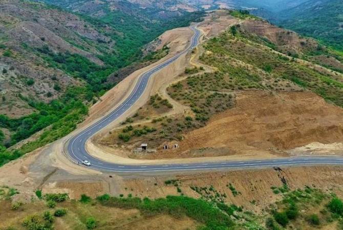 حركة المرور بين أرمينيا وآرتساخ يبدأ عبر طريق جديد بديل