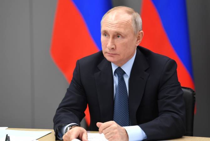 Putin informó a la OTSC los pasos dados por Rusia para disminuir la tensión en la frontera 
armenio-azerbaiyana