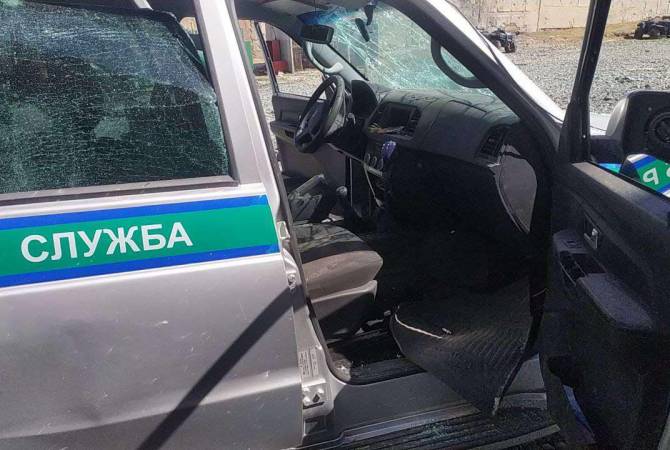 L'Azerbaïdjan bombarde la position des gardes-frontières russes du FSS à Gegharkunik

