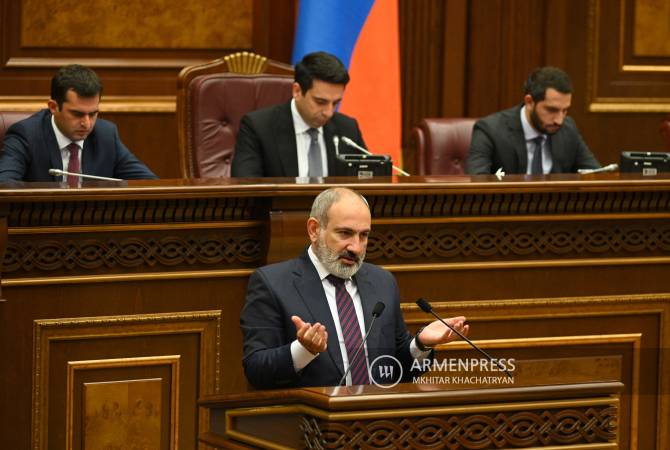 Азербайджан пытается продвигать на Западе идею открытия в Армении второго фронта 
против России: Пашинян

