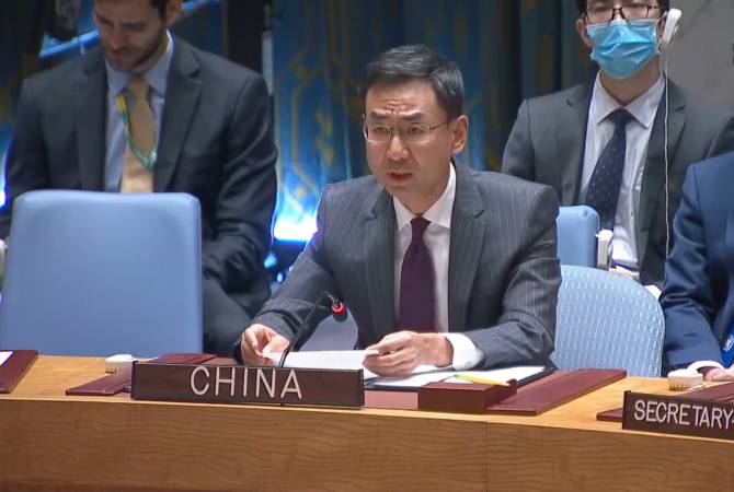 Armenia-Azerbaijan normalization is inseparable from NK conflict resolution – China at UN 
Security Council 