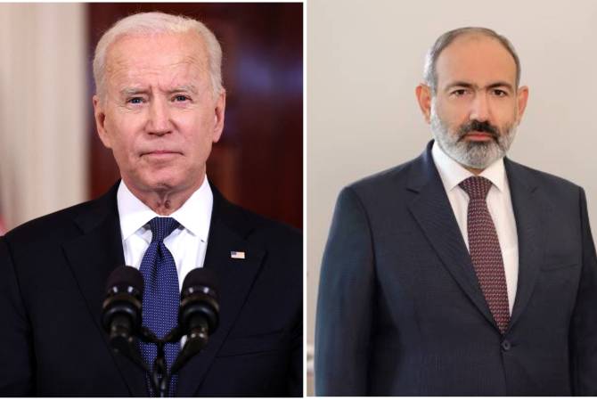 ‘Recent hostilities underscore the need to redouble our diplomacy’ – Biden to Pashinyan