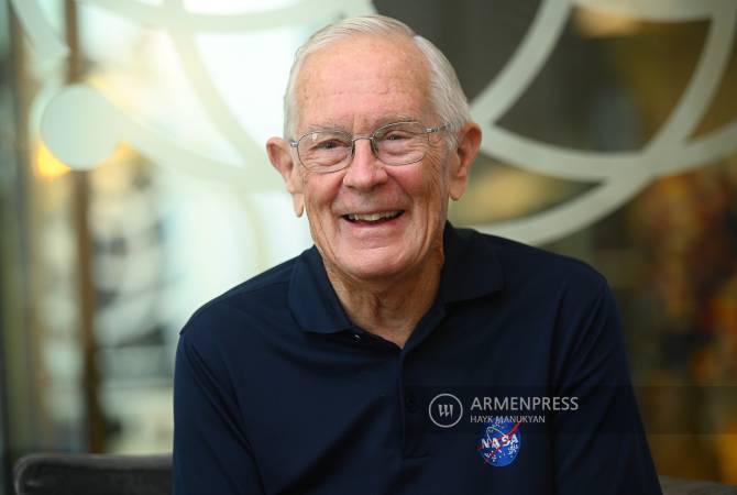 Mars is the nearest possibility to have another planet – ARMENPRESS Exclusive with Apollo 16 
astronaut Charles Duke 