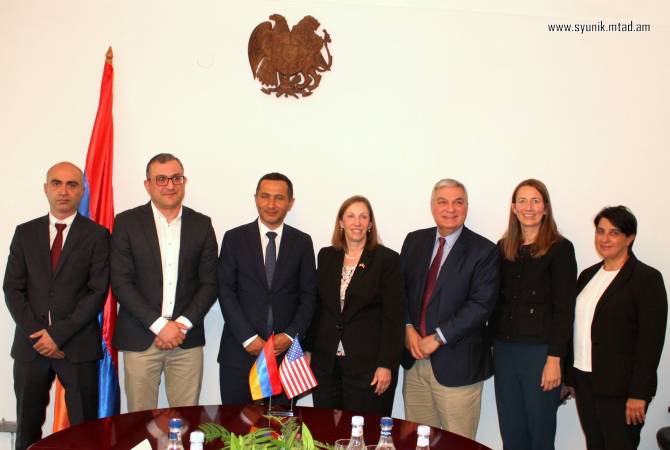 L’Ambassadrice des Etats-Unis à Erévan a visité la région de Syunik  