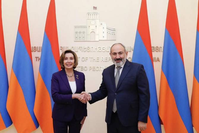 La visite de Mme Pelosi en Arménie n'était pas anti-russe, affirme M. Pashinyan

