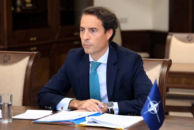 الناتو يؤيد تطبيع العلاقات بين أرمينيا وأذربيجان-مساعد الأمين العام للناتو للشؤون السياسية خافيير 
كولومينا-