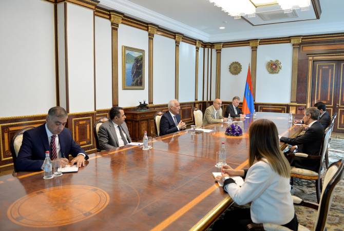 Armenian President receives IAEA Director General