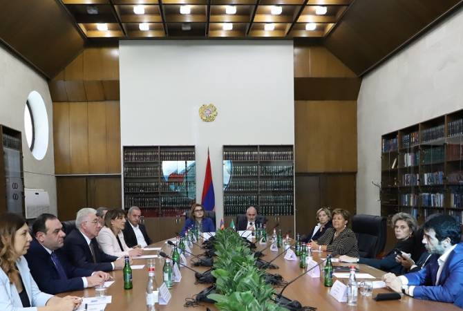 Հայաստանի և Իտալիայի Վճռաբեկ դատարանների նախագահները պայմանավորվել են 
ամրապնդել դատական ատյանների համագործակցությունը

