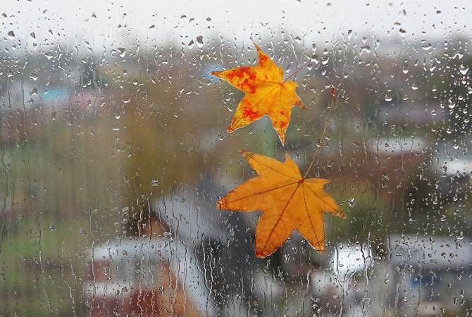  Дожди в Армении продолжатся и ночью 10 октября, температура существенно понизится 